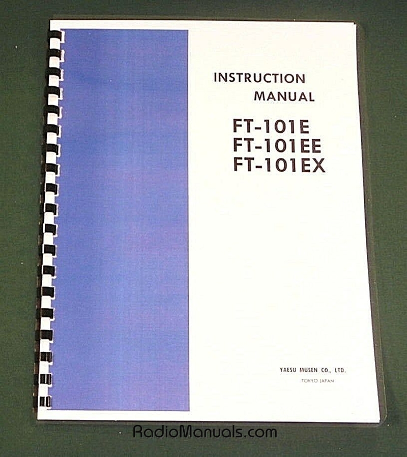 Yaesu FT-101E/EE/EX Instruction Manual - Click Image to Close